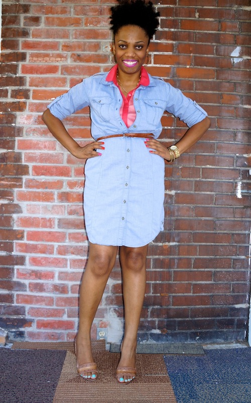 Gap white best sale shirt dress